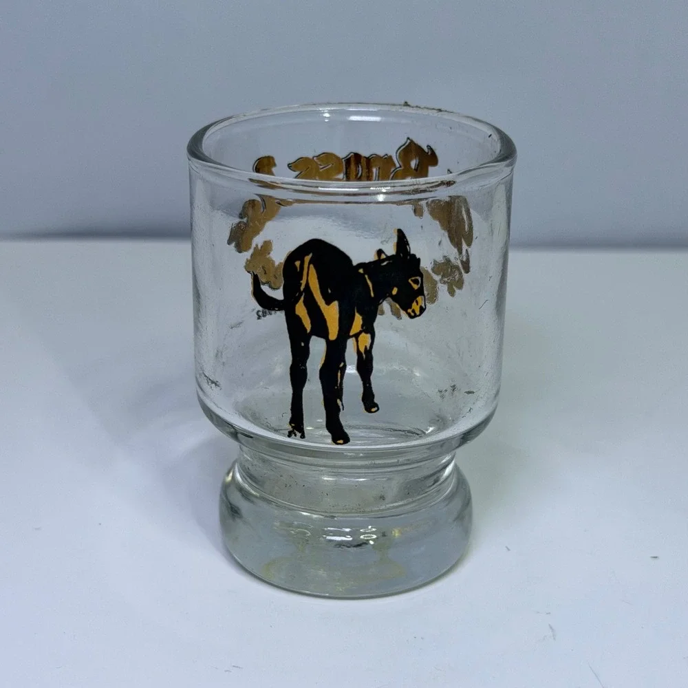 Vintage 1982 The Brass Ass of Cripple Creek Colorado Souvenir Shot Glass